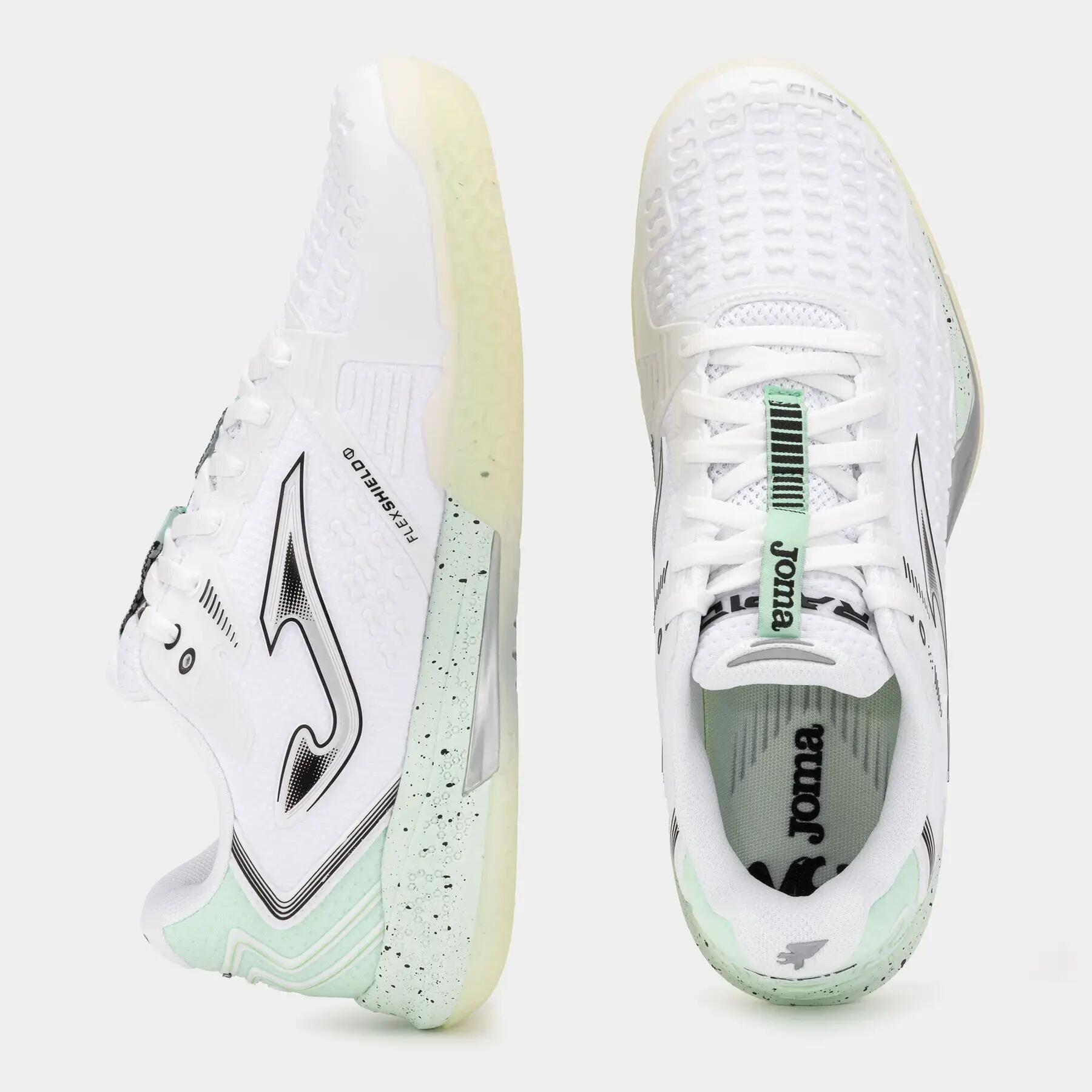 Chaussures Tennis Femme Joma Rapid Lady 25 Blanc 4/5