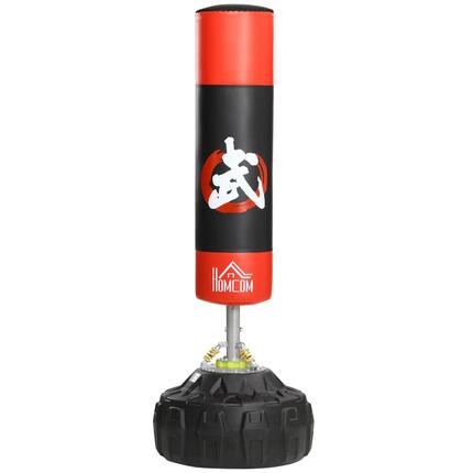 Sac de frappe autoportant, support de boxe pour adultes, grande base lestable av