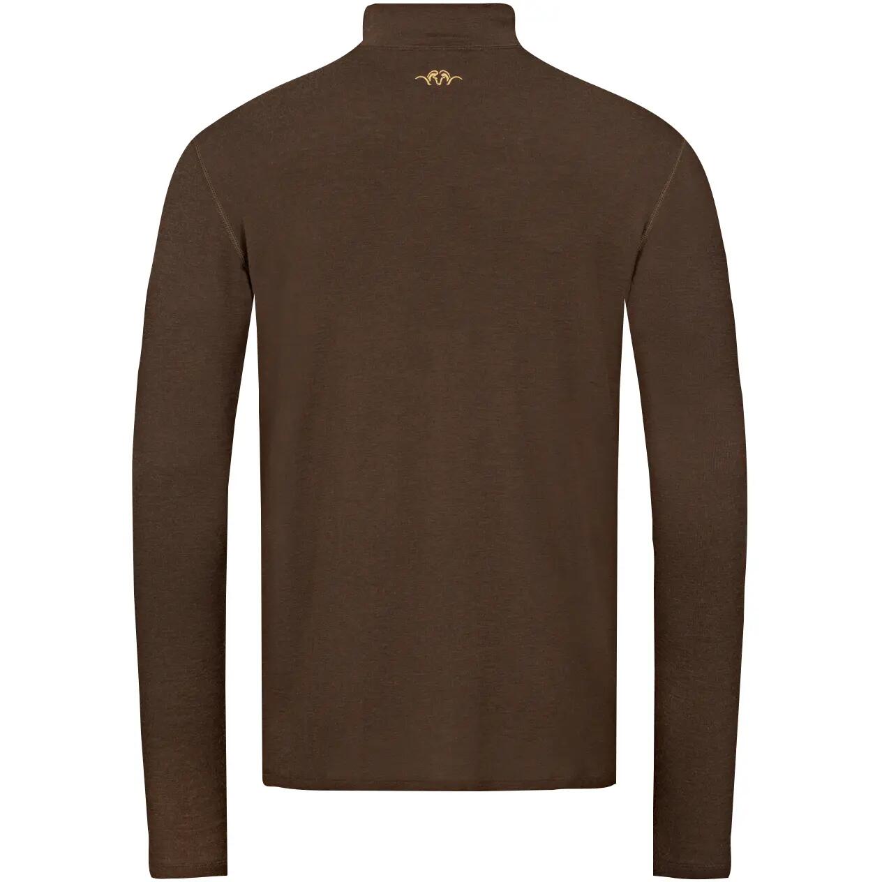 Blaser Jonar Merino Base Layer HZ Herren (Dunkelbraun) Größe S 4/4