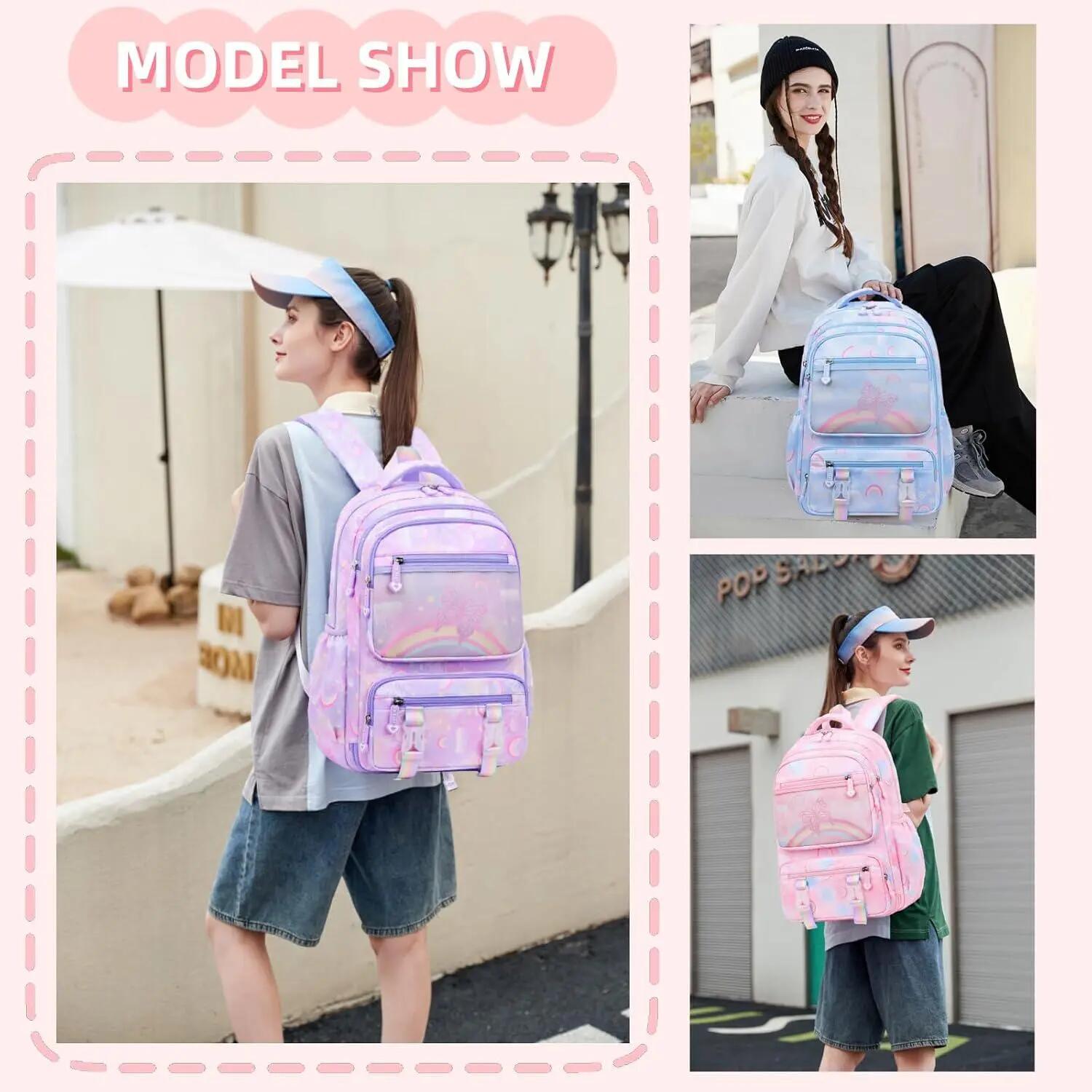 Sac à dos style preppy japonais 3/7
