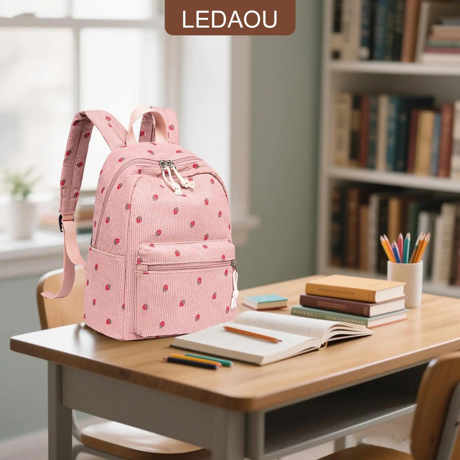 Sac à dos enfant pour filles, motif papillon arc-en-ciel, rose, idéal pour la 5/6