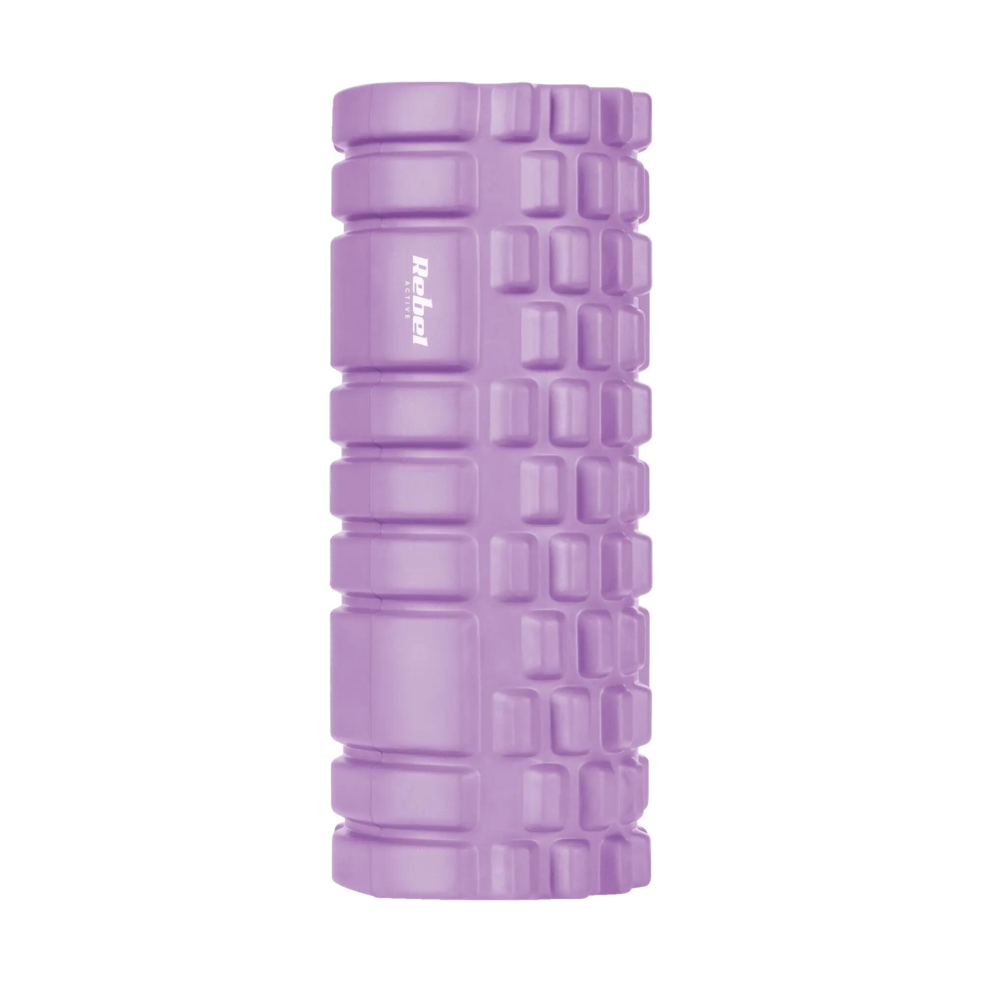 Wałek do masażu pleców nóg roller z wypustkami 33cm masażer Rebel 2/4
