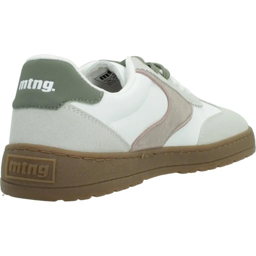 Zapatillas caminar Mujer barefoot MTNG Free alask Blanco 3/7