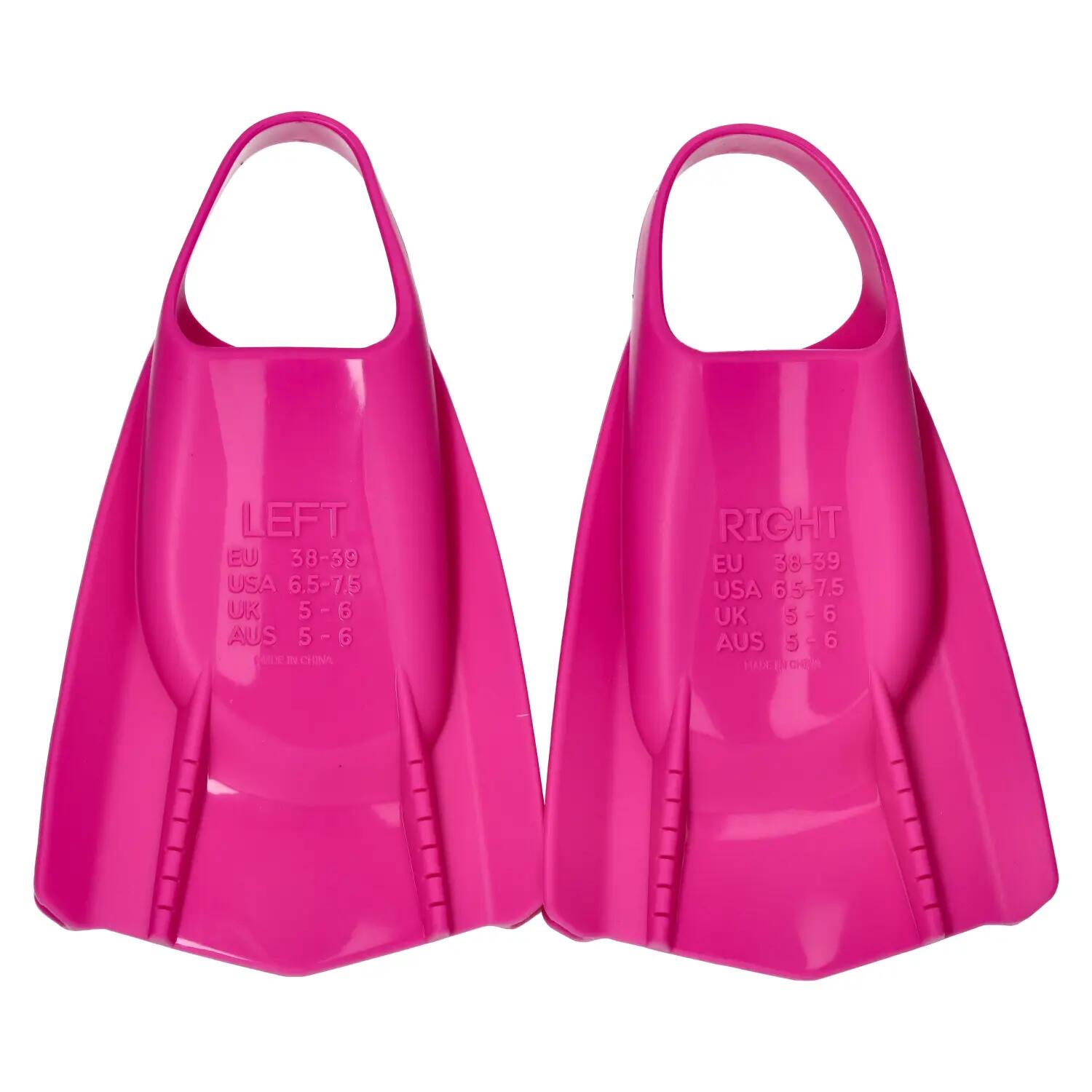 Płetwy do pływania treningowe na basen silikon krótkie pióro Aqua-Sport Fins Pro 3/7