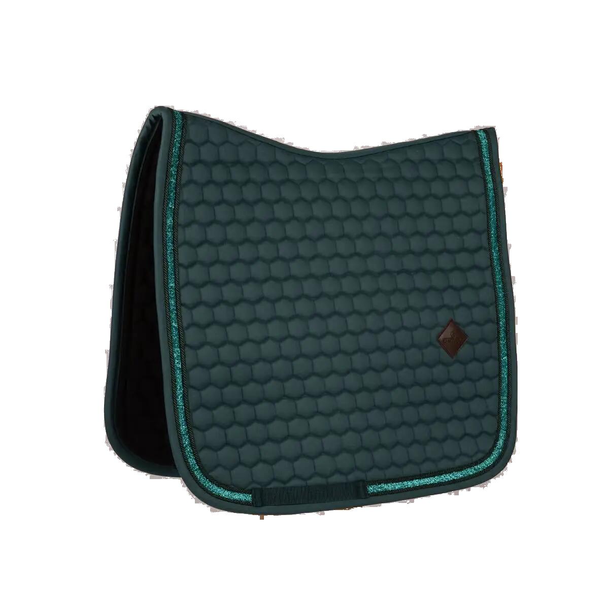 Tapis de selle Glitter Band Dressage Vert - Kentucky 2/2