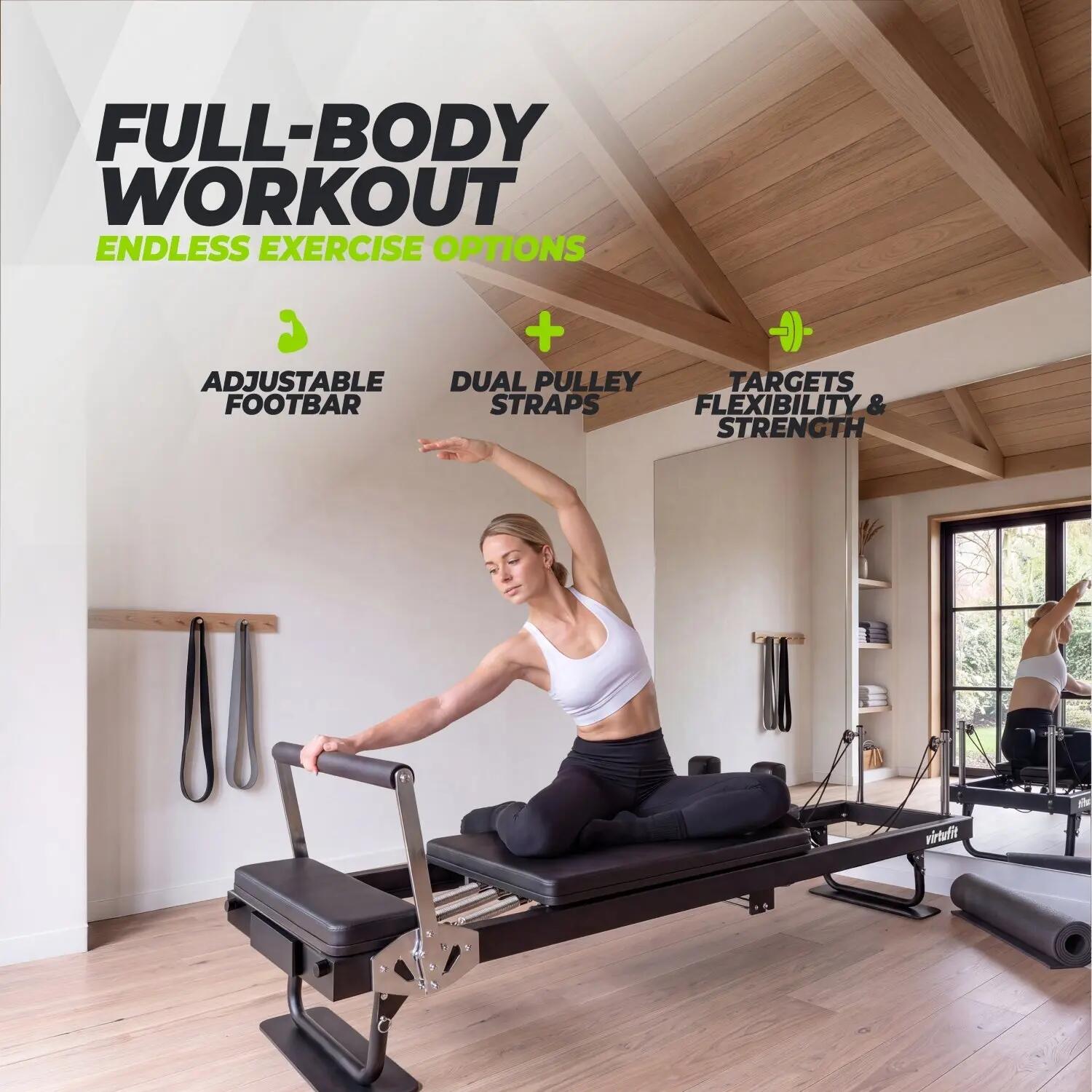 Pilates Reformer - Zwart 3/7