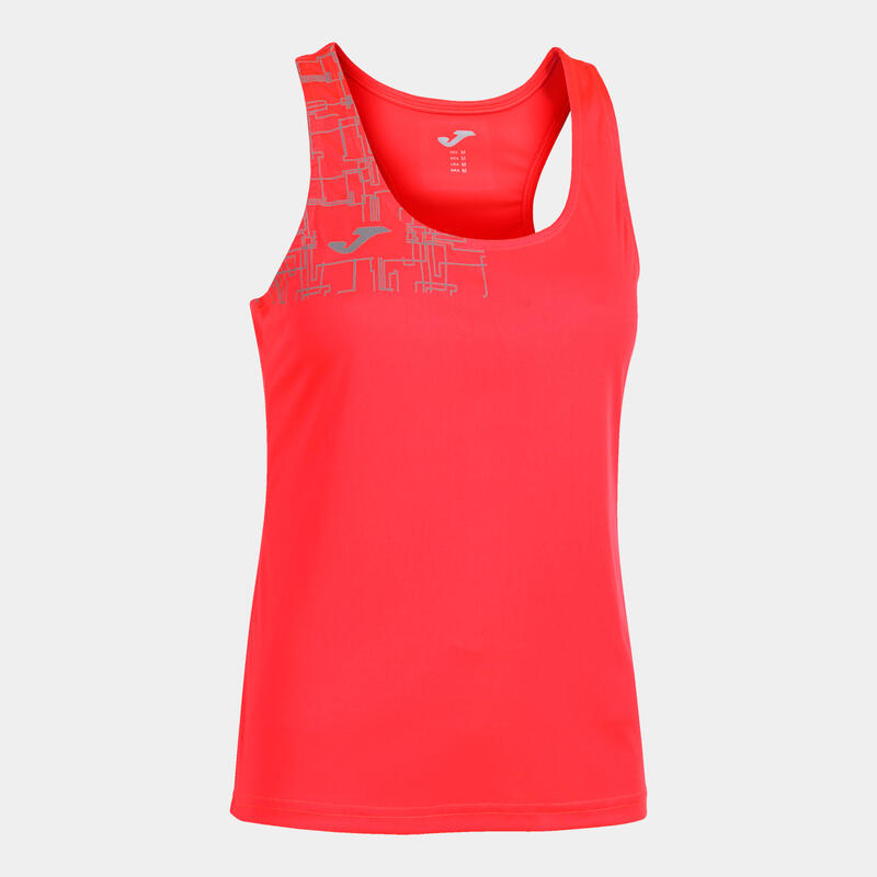 Débardeur Femme Joma Elite viii corail fluo