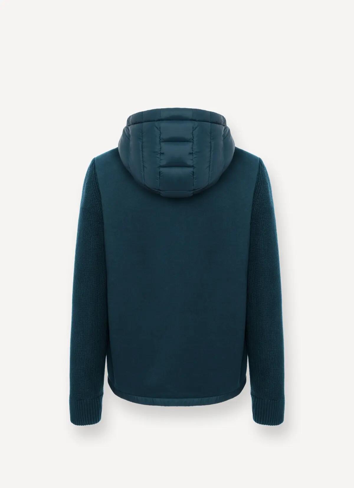 Jaqueta Colmar Modelo 11000012c Multi Material Hoodie Jac Cor Verde 5/5