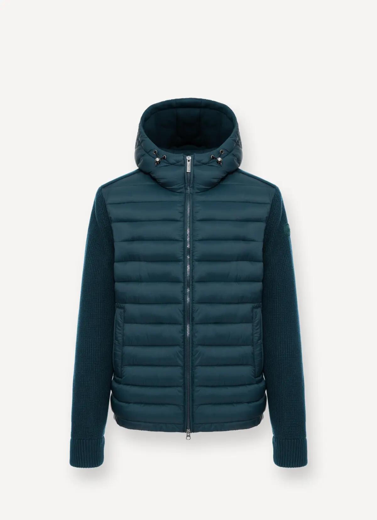 Jaqueta Colmar Modelo 11000012c Multi Material Hoodie Jac Cor Verde 4/5