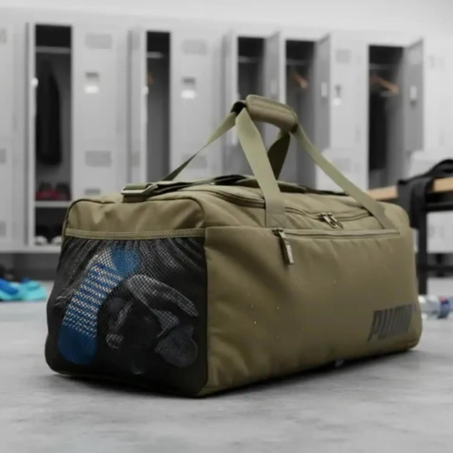 Torba sportowa Puma Fundamentals Sport No.2 L podróżna khaki 70L 5/5