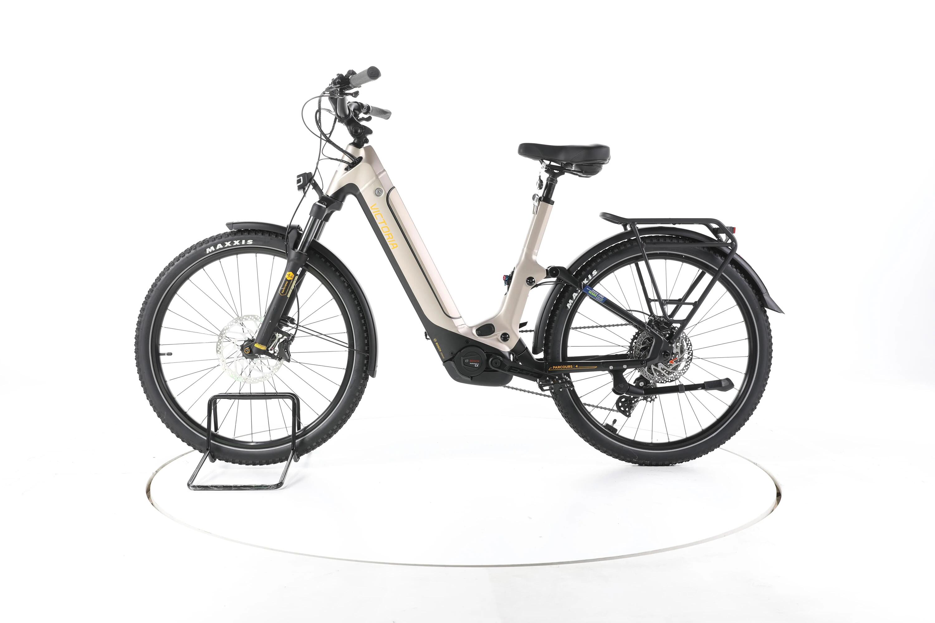 Reconditionné - Victoria Parcours 4 Trekking E-Bike Entrée basse - Très Bon 6/7