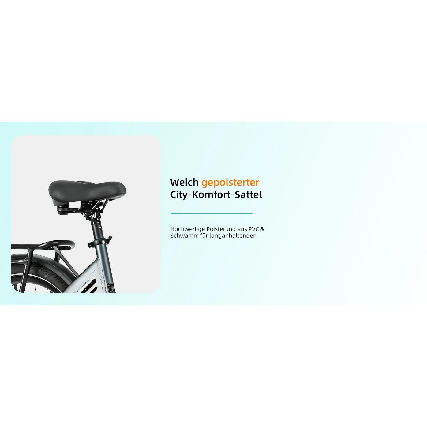 Elektrische fiets voor volwassenen KAISDA K608, 36V 20Ah-accu 13/14