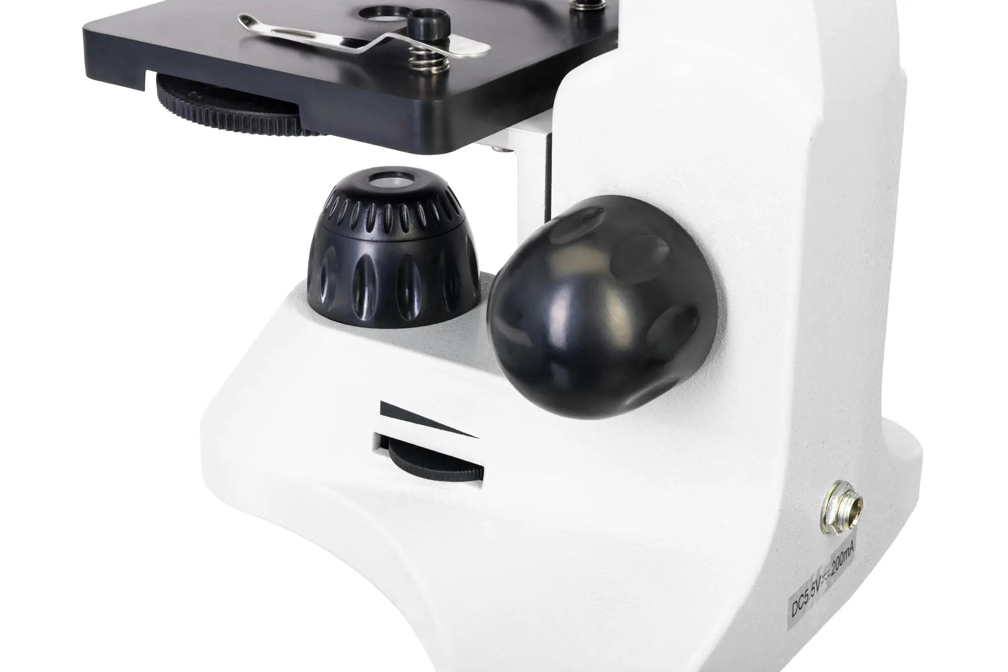 Microscopio Levenhuk Rainbow 50L PLUS Pietra lunare con libro in tedesco 15/15