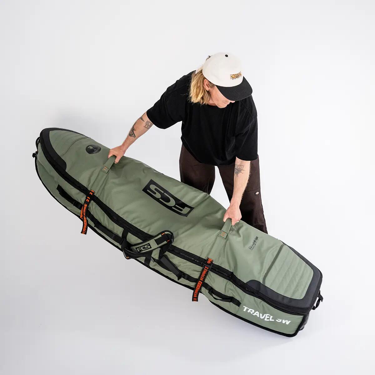 FCS Travel 3 Shortboard/Fish Wheelie Cover 5/6
