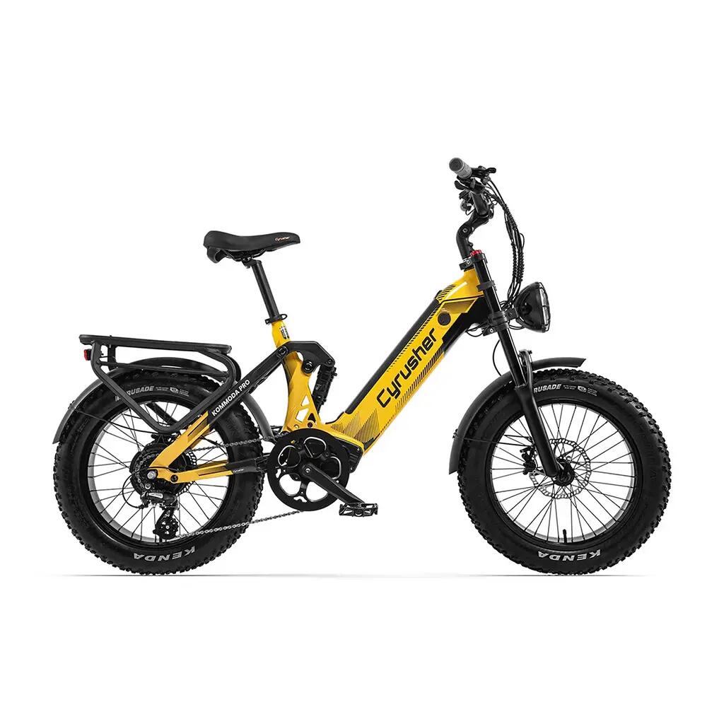 Vélo électrique CYRUSHER Kommoda Pro 20 pouces à gros pneus, 250 W, 52 V, 20 Ah 2/5