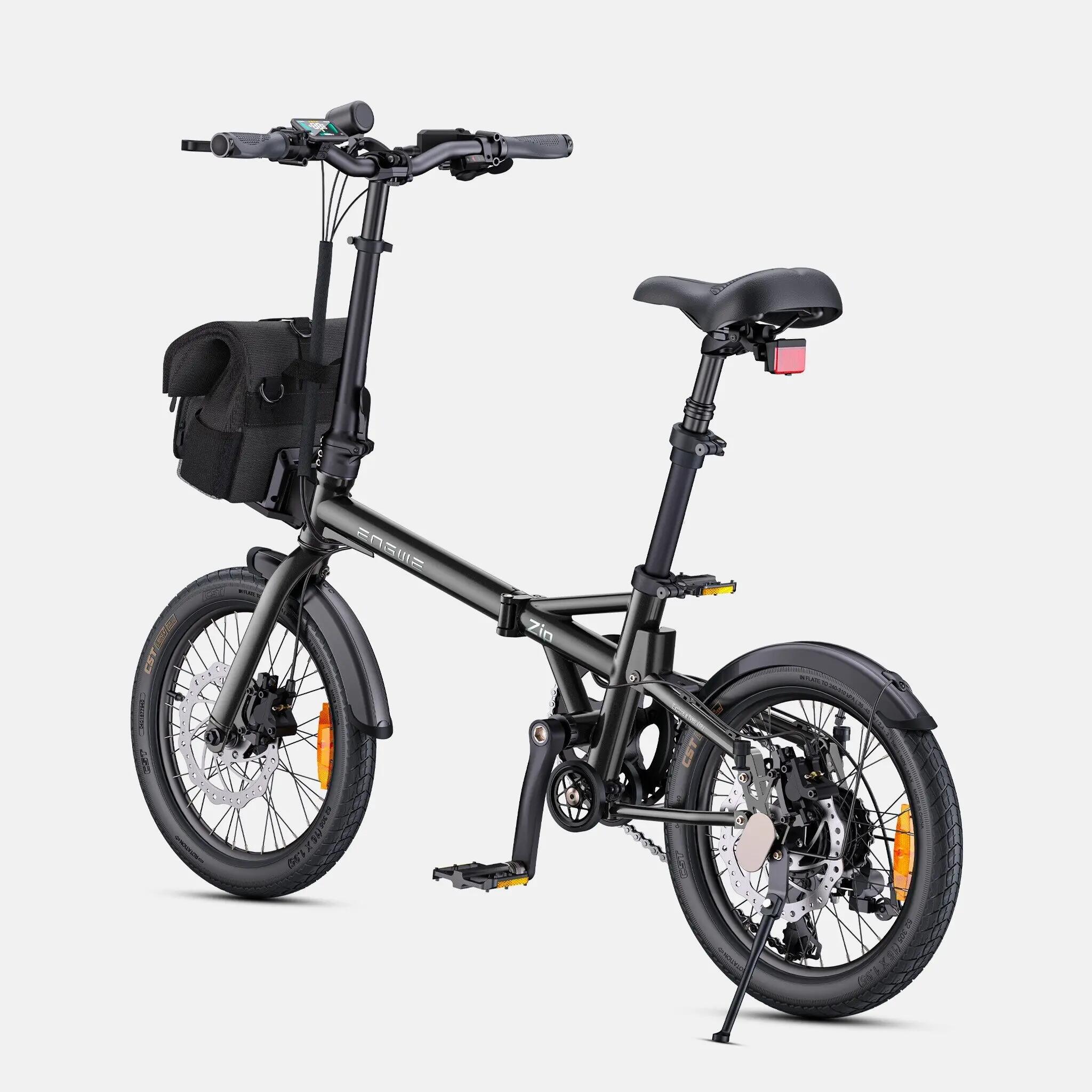 ENGWE Zip vélo électrique pliant, moteur 250 W, batterie 36 V 10 Ah Bluetooth 4/6