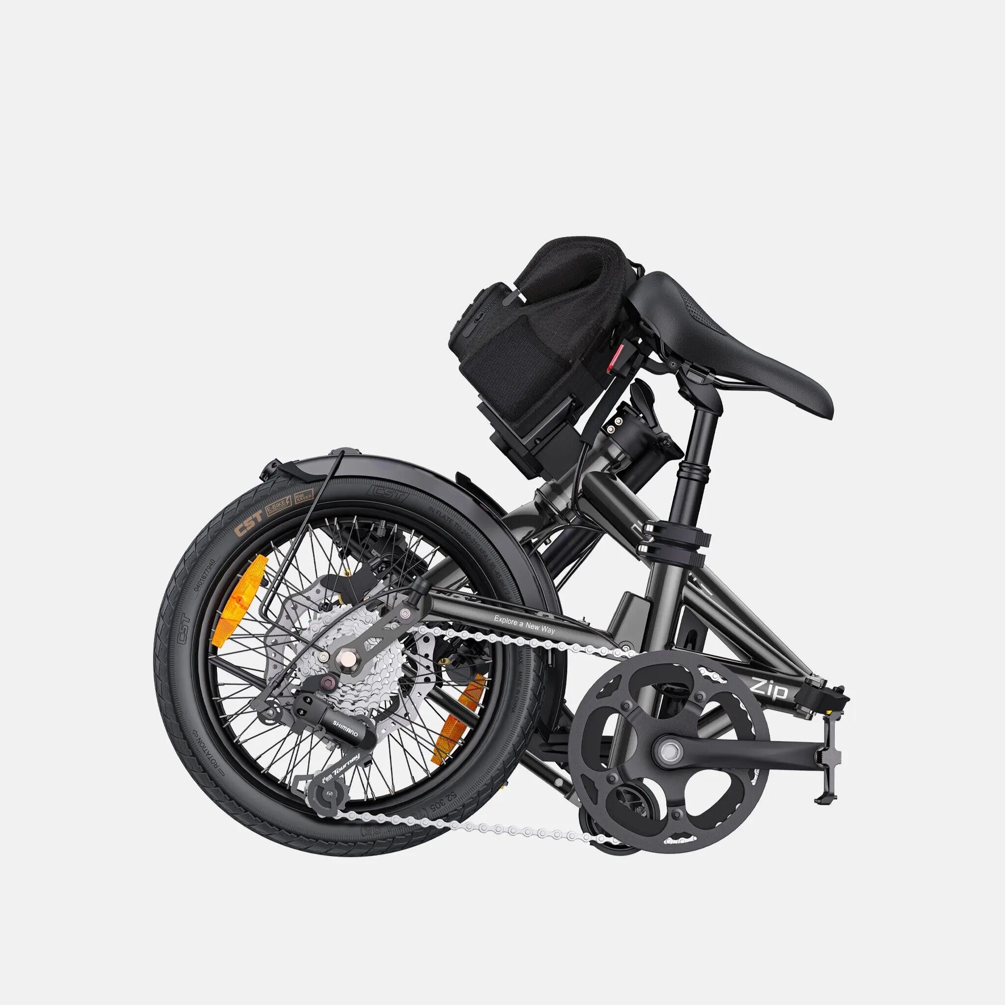 ENGWE Zip vélo électrique pliant, moteur 250 W, batterie 36 V 10 Ah Bluetooth 3/6