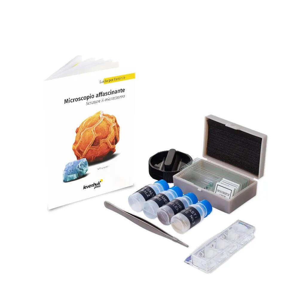 Microscopio Levenhuk LabZZ M101 Arancione con libro in italiano 13/13