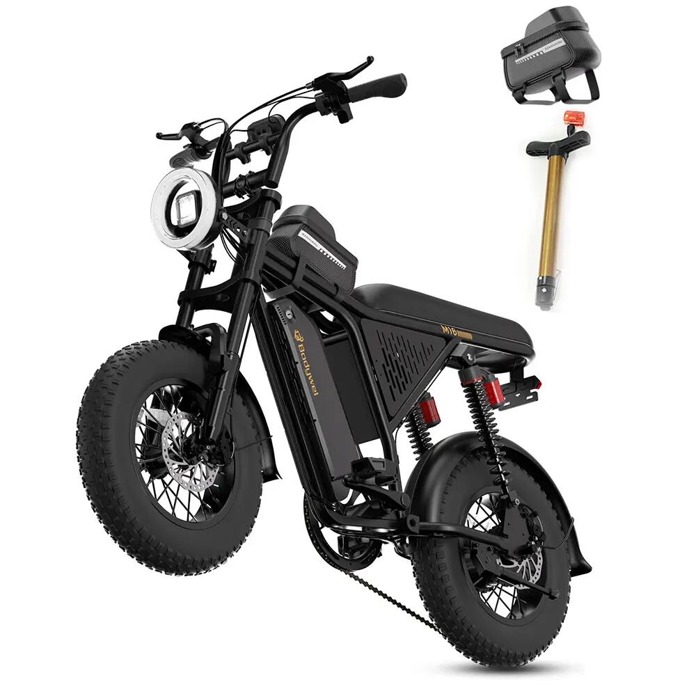 Bicicleta eléctrica Bodywel M16 PRO con  batería de 48 V y 15 Ah 6/6