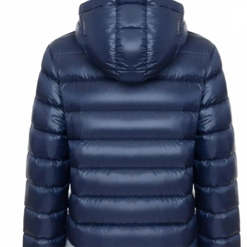 Jaqueta Colmar Modelo 12000071r Quilted Detacheable Hoodi Cor Azul 2/5