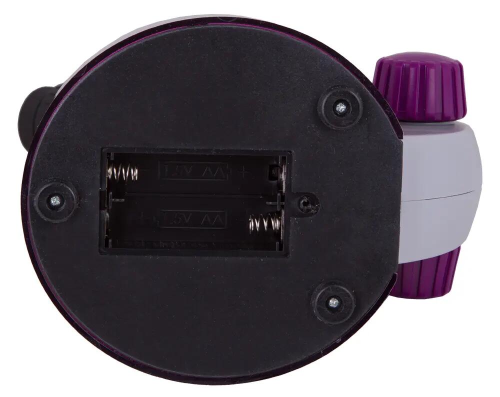 Microscopio Levenhuk LabZZ M101 Ametista con libro in inglese 10/13