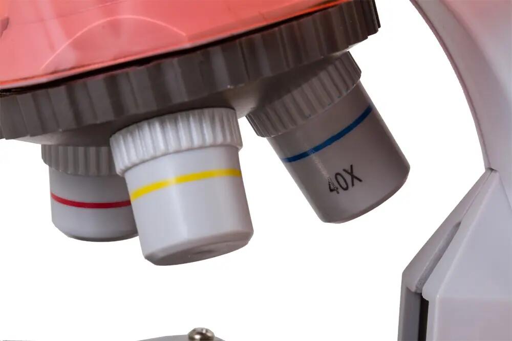 Microscopio Levenhuk LabZZ M101 Arancione con libro in inglese 7/12