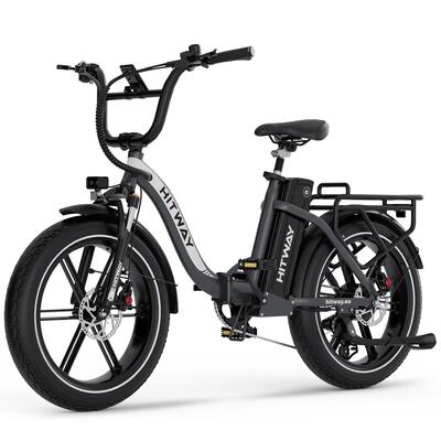 Elektrische vouwfiets fatbike e-bike 20×4.0 7 versnellingen bk6spro