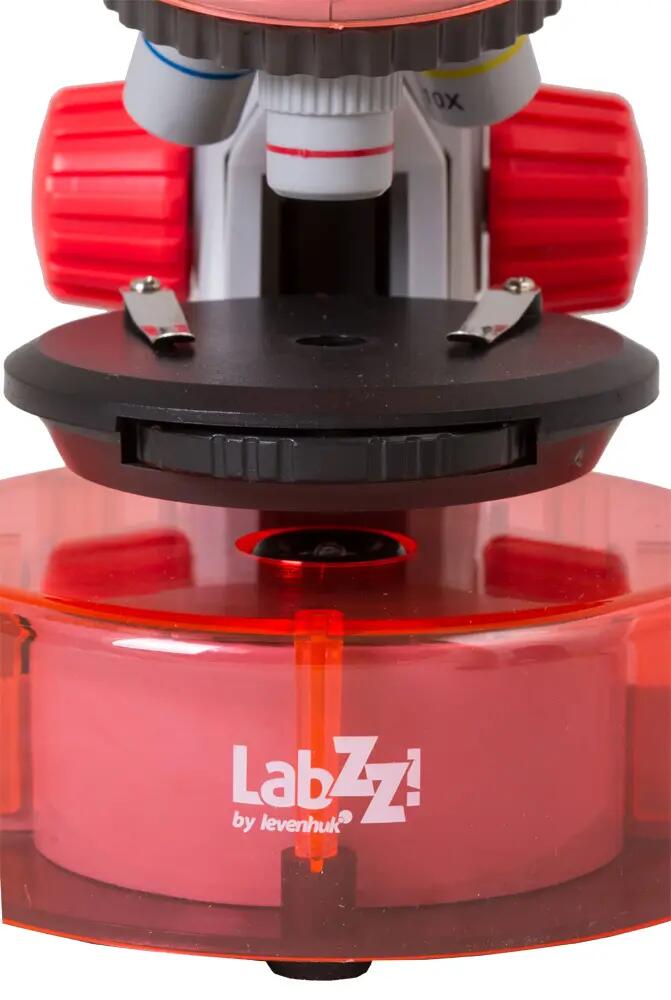 Microscopio Levenhuk LabZZ M101 Arancione con libro in inglese 6/12