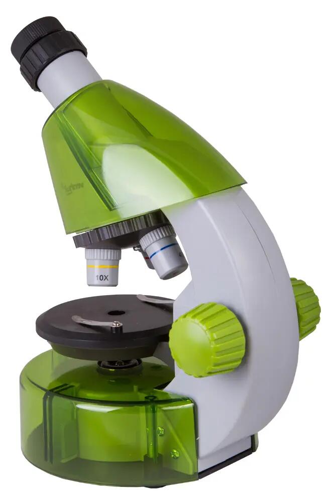 Microscopio Levenhuk LabZZ M101 Verde limetta con libro in bulgaro 4/14