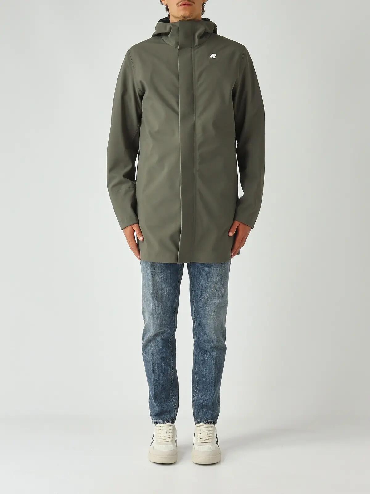 Giacca K-way Modello Marlyn Bonded Colore Verde 5/5