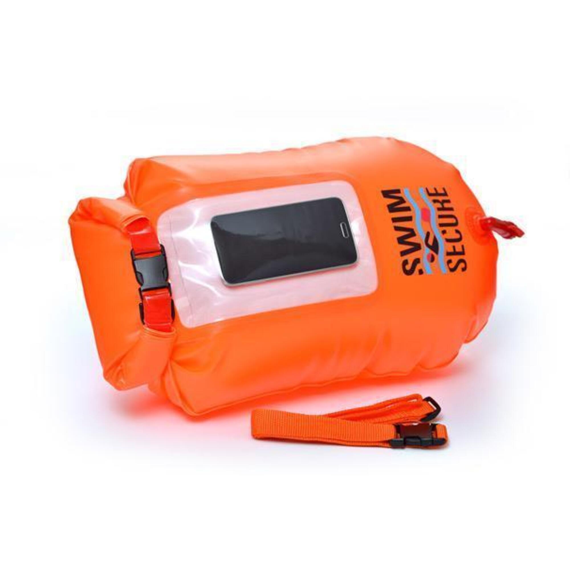 SWIM SECURE 28L Window Dry Bag Orange