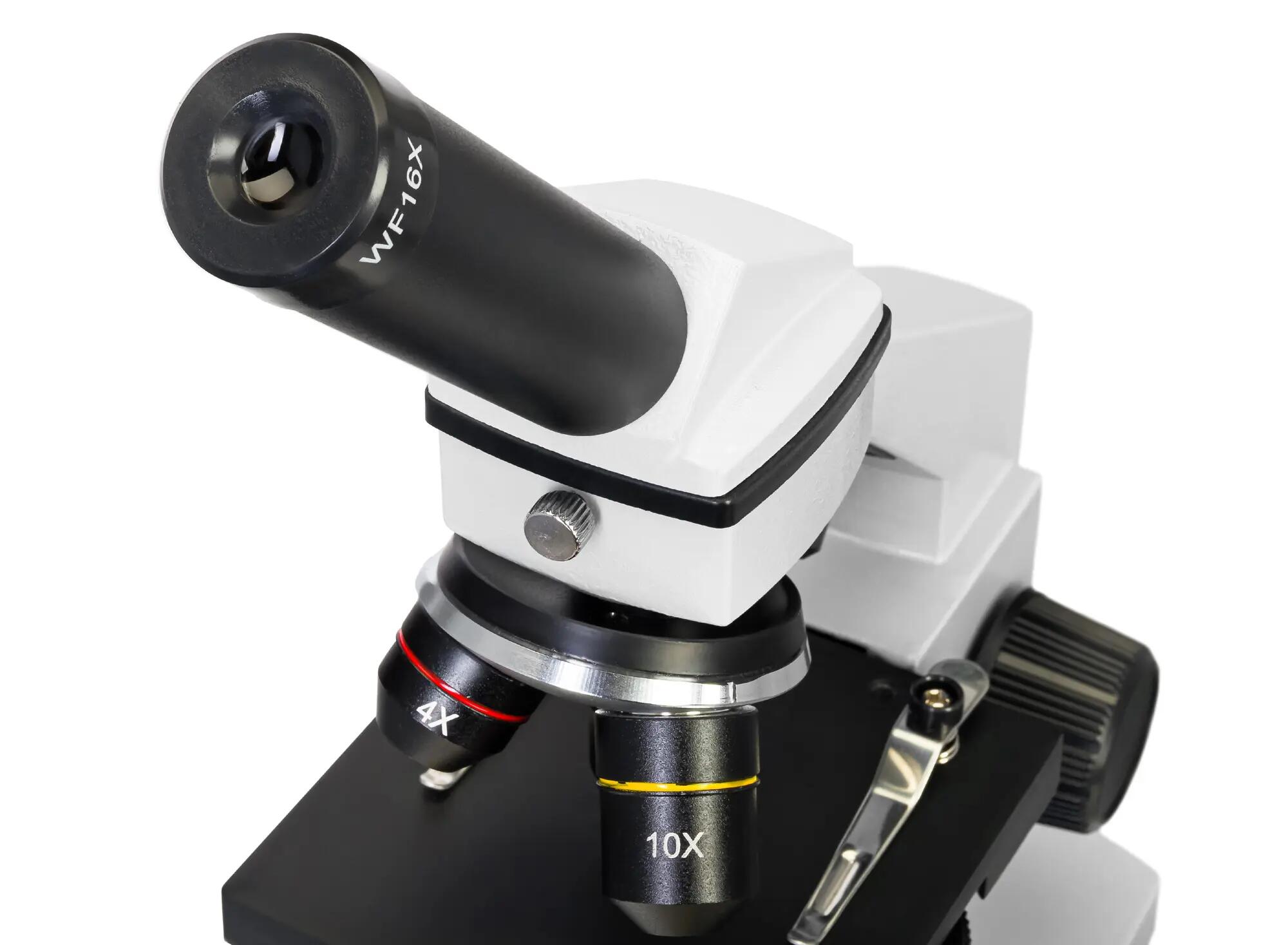 Microscopio Levenhuk Rainbow 2L PLUS Pietra lunare con libro in inglese 8/14
