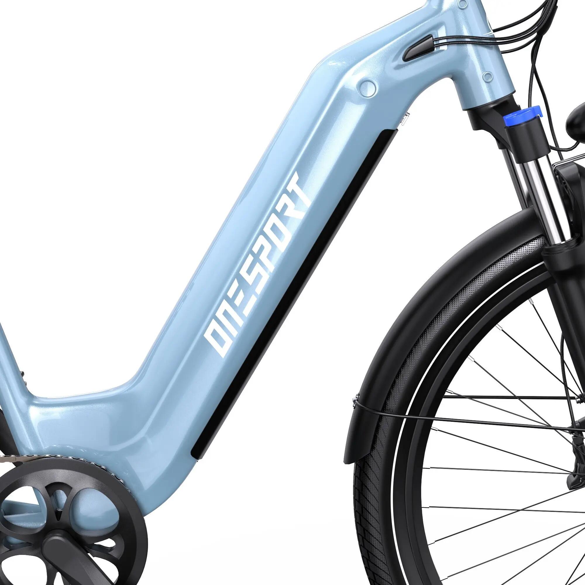 ONESPORT WT05 Vélo électrique moteur 250W, 36V 18,2Ah, 120km, Shimano 7 vitesses 8/11