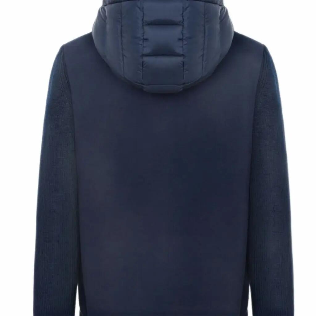 Jaqueta Colmar Modelo 11000012c Multi Material Hoodie Jac Cor Azul 2/5