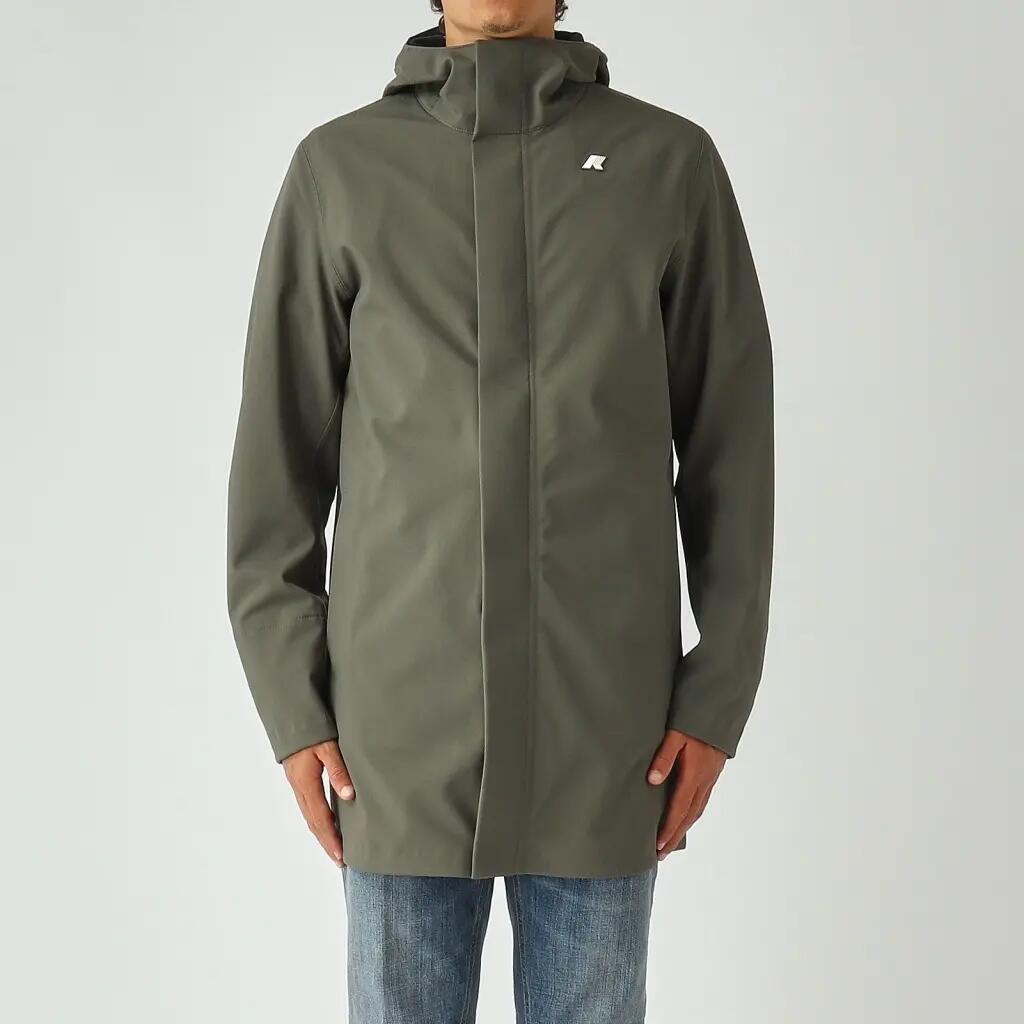 Giacca K-way Modello Marlyn Bonded Colore Verde 2/5
