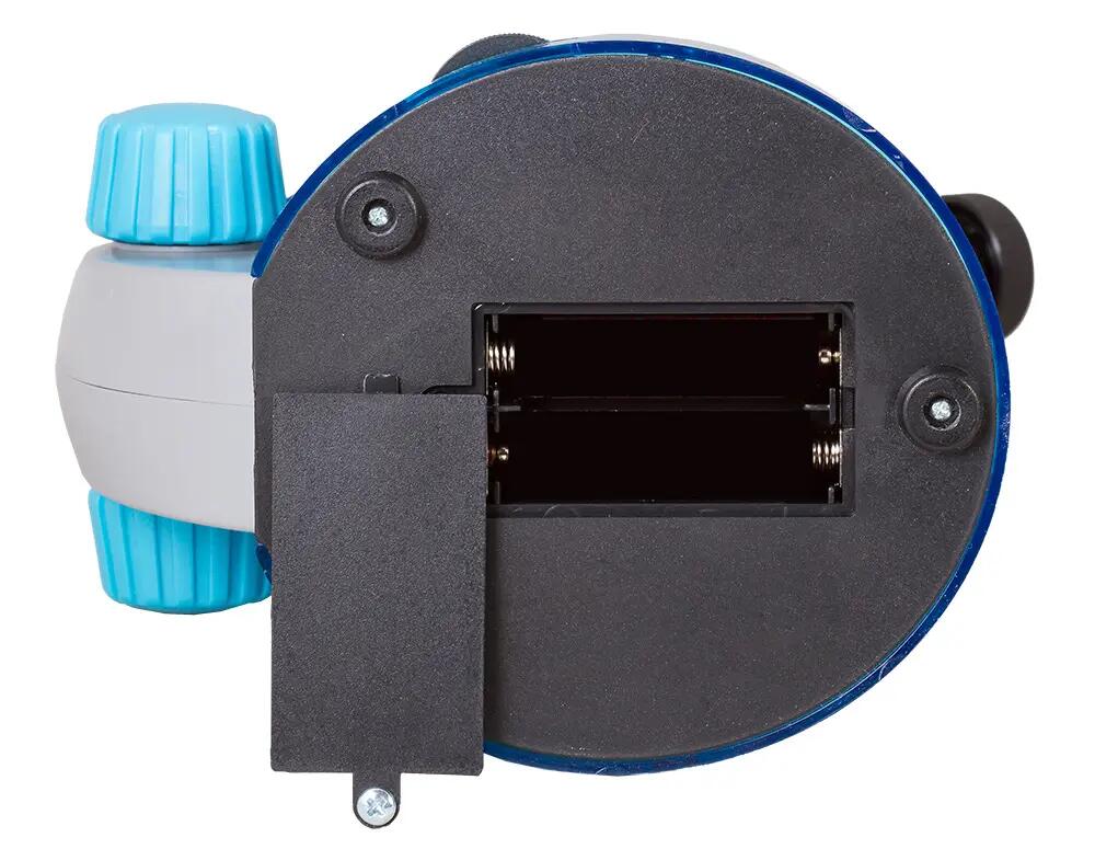 Microscopio Levenhuk LabZZ M101 Azzuro con libro in tedesco 9/13