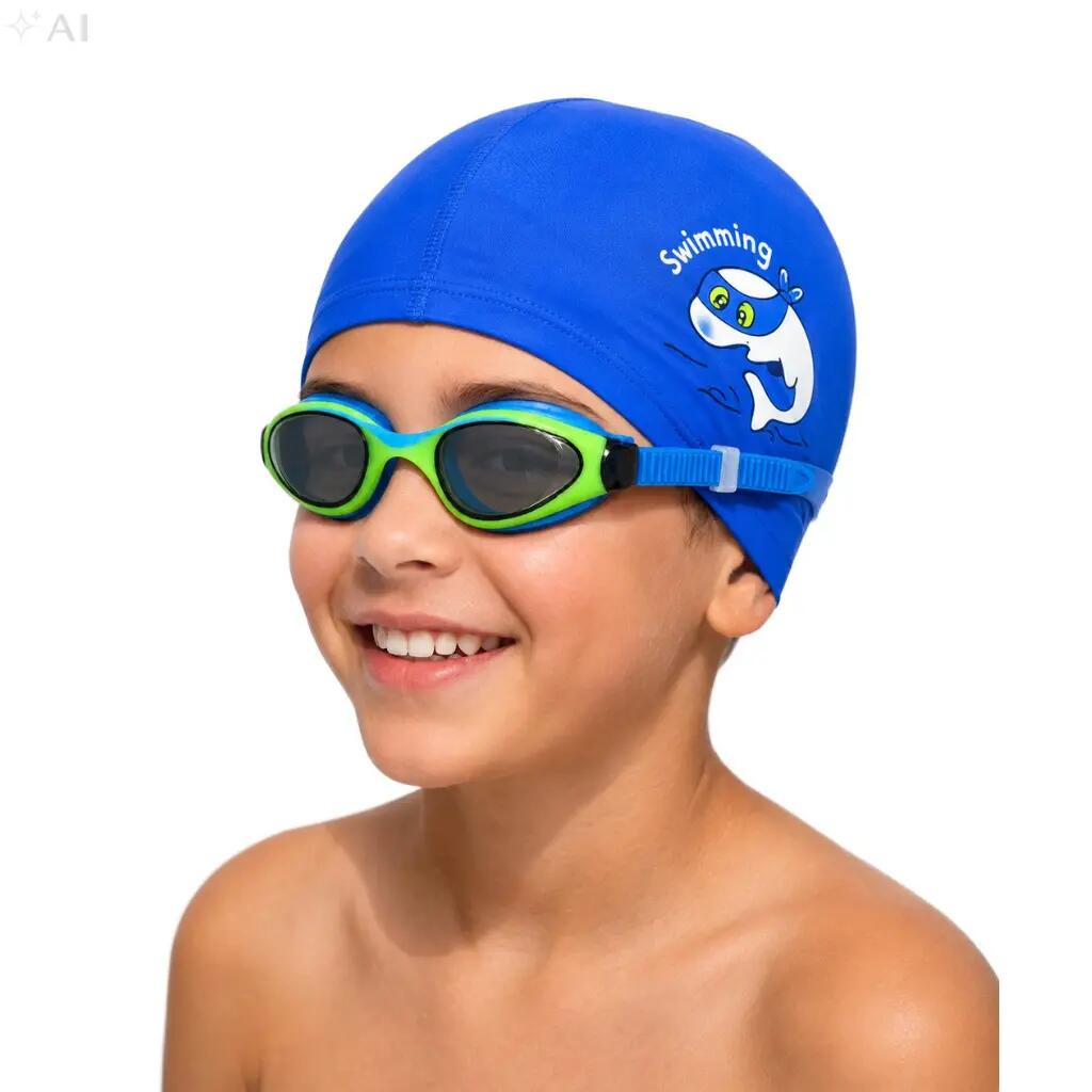 Okulary pływackie dla dzieci na basen do pływania z etui Aqua-Sport Monako 3/7