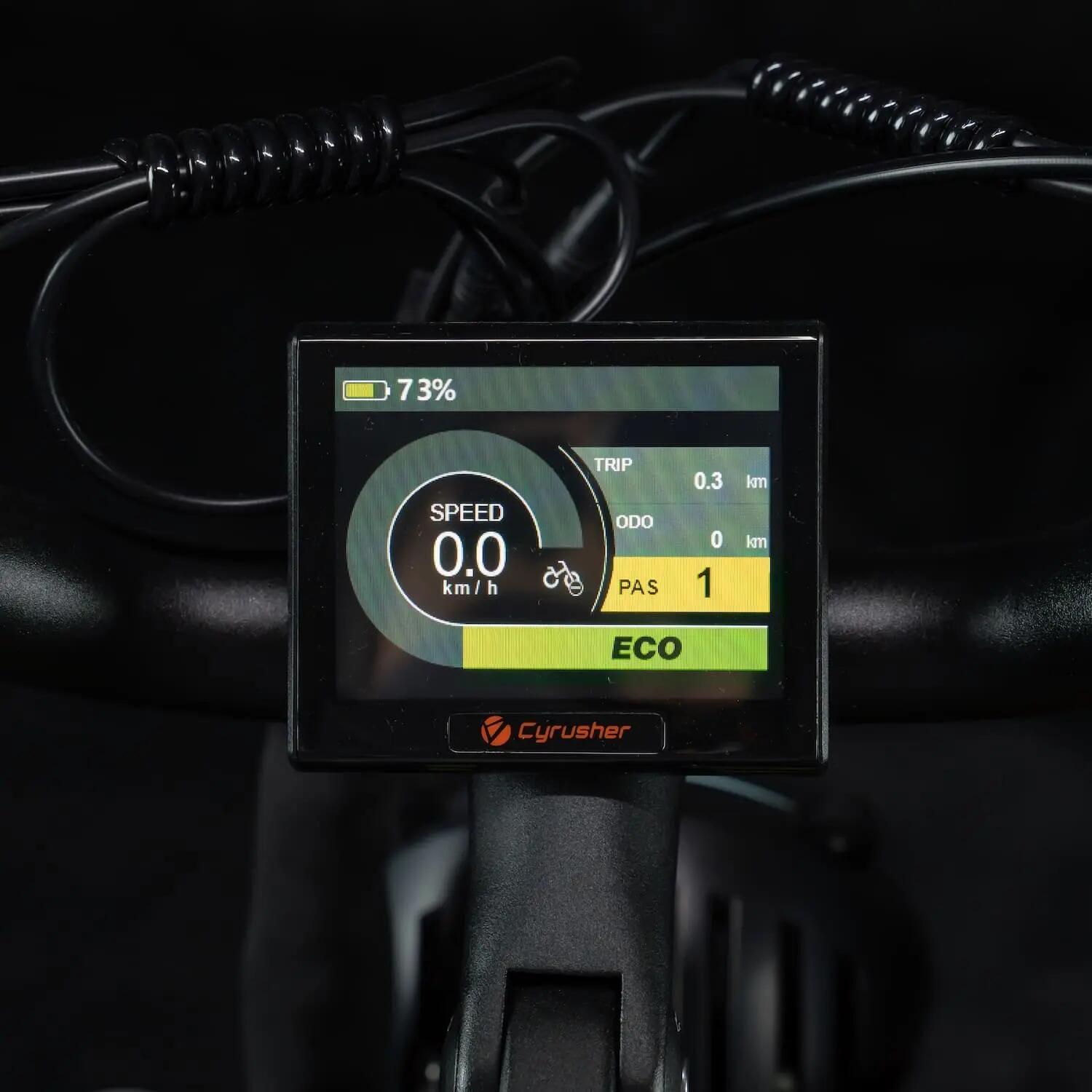 Vélo cargo électrique CYRUSHER Kommoda 3.0 20" 250 W 48 V 20 Ah 5/5