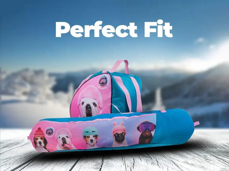 Zestaw Pokrowiec na deskę snowboardową + Pokrowiec na buty Snowsport Snow Dogs 2/6