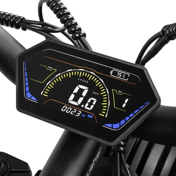 Bicicletta elettrica da montagna CYRUSHER Ranger 2.0, batteria LG 52V 20Ah 5/5