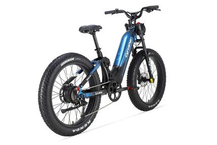 Vélo électrique tout-terrain CYRUSHER Trax 2.0, batterie 52 V 20 Ah, suspension
