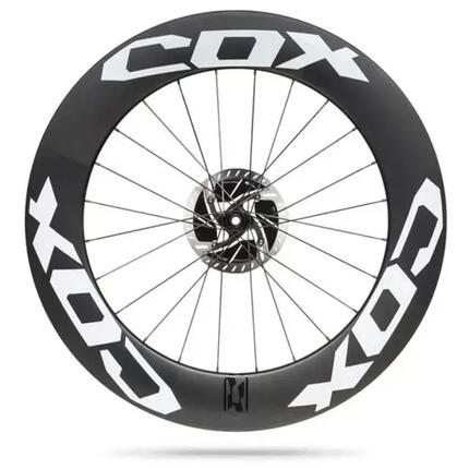 COX Strato 88 Tubular Disc CL 28 Zoll Vorderrad – Carbon Aero-Rennradlaufrad