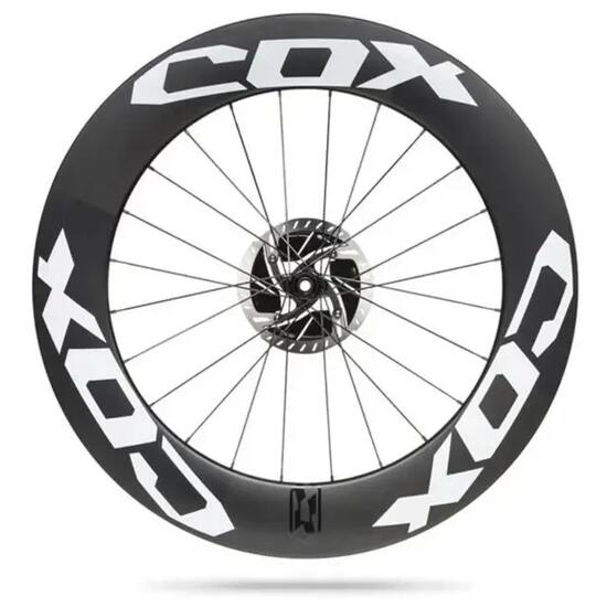 COX Strato 88 Tubular Disc CL 28 Zoll Vorderrad – Carbon Aero-Rennradlaufrad