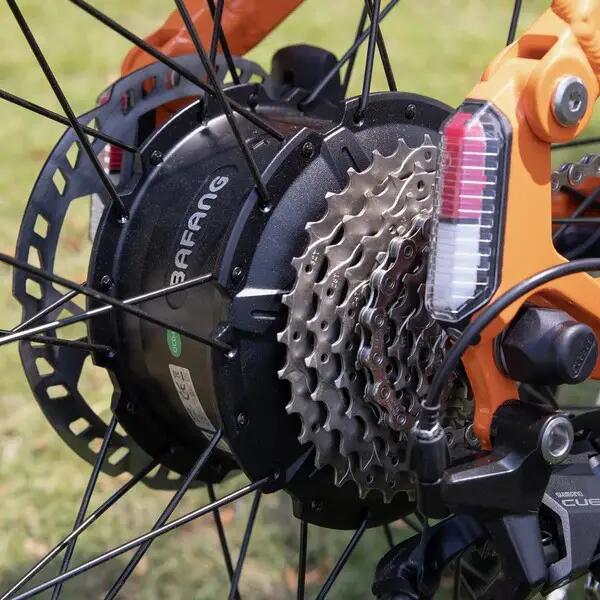 Bicicletta elettrica da montagna CYRUSHER Ranger 2.0, batteria LG 52V 20Ah 3/5