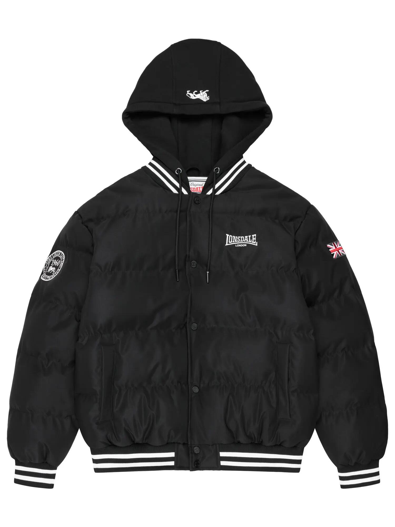 LONSDALE Herren Jacke mit Kapuze normale Passform AFON ERCH 2/7