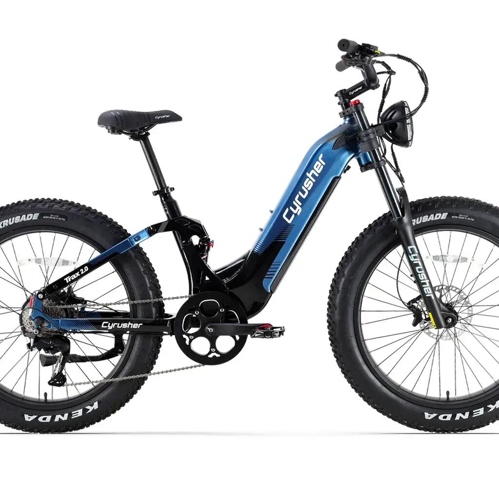 Електрически велосипед за всякакъв терен CYRUSHER Trax 2.0, батерия 52V 20Ah