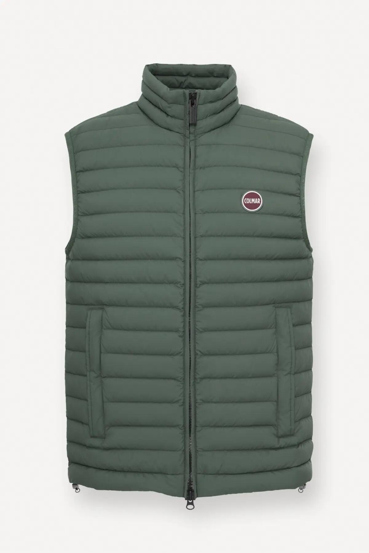 Colmar Modelo 12000048c Quilted Vest Natural Down Cor Verde 4/5