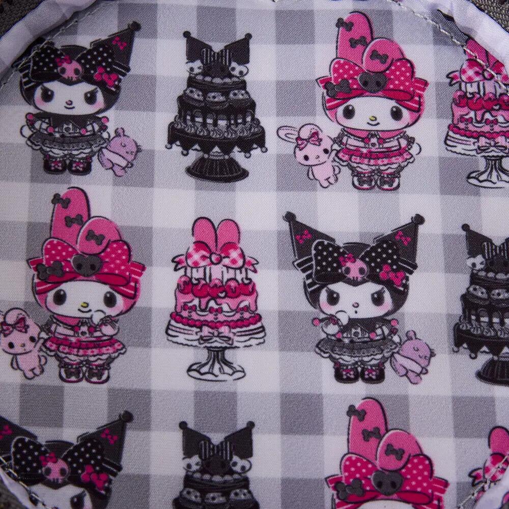 Saco de ombro de menina Loungefly Sanrio My Melody and Kuromi 3/3