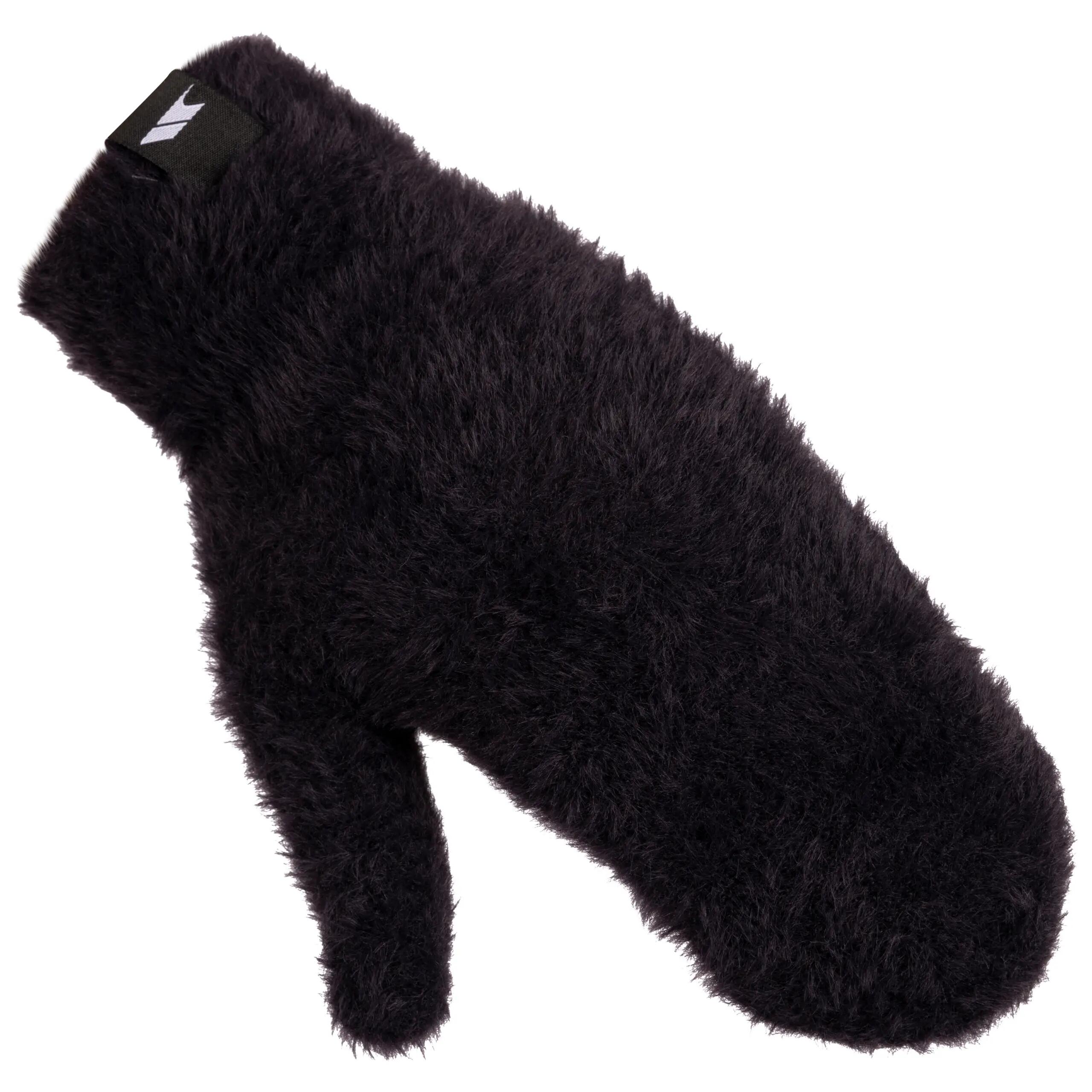 WoMens Knitted Ski Mitts Fitted Cuff Short Fur Pile Lining Seth 5/5