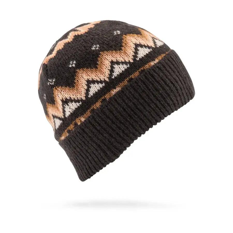Gorro - Monopatín - Unisex - Gorro Fairisle, estilo vintage - Vintage Black 2/2